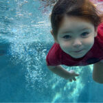 4 year old swim-float-swim